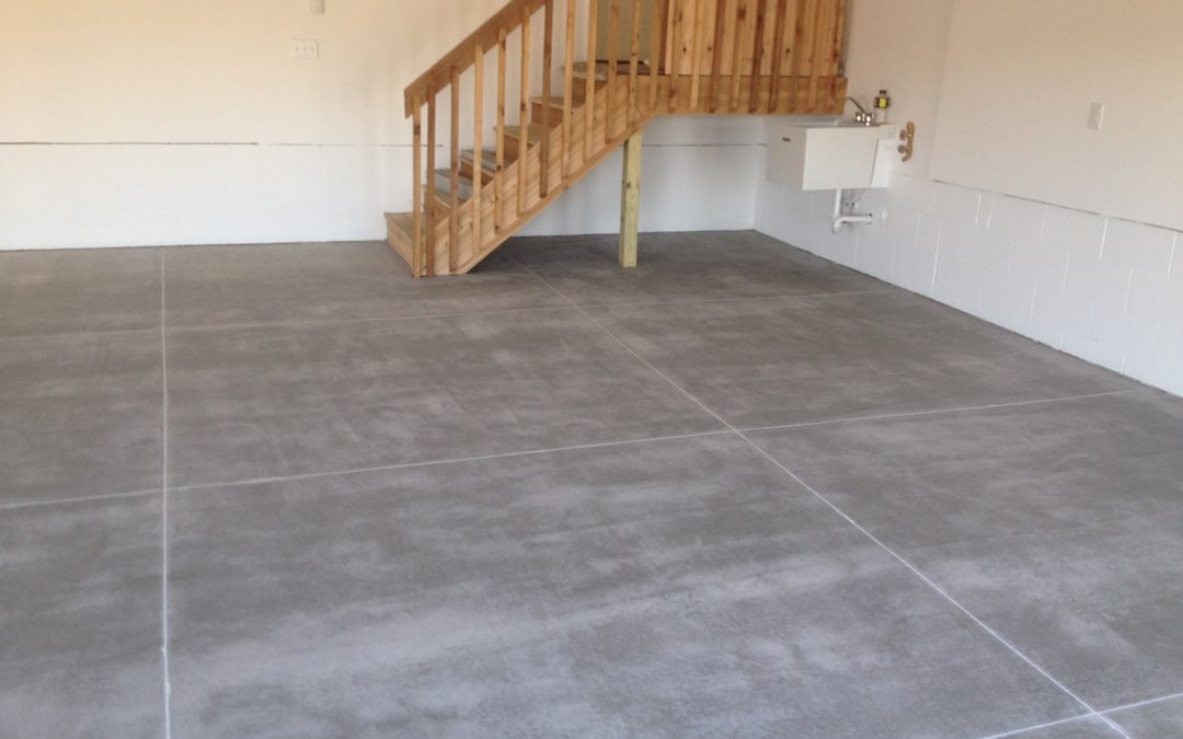 Garage Concrete Floor Cleaning & Restoration