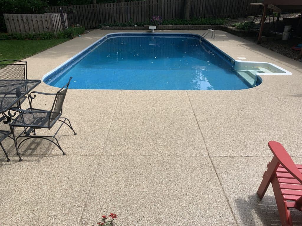 Outdoor Polyurea Pool Deck Coating - Concrete Coating Systems