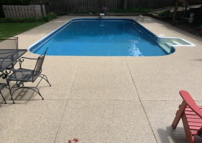 Outdoor Polyurea Pool Deck Coating