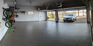 Garage Floor Coating with Polyurea - Concrete Coating Systems MN