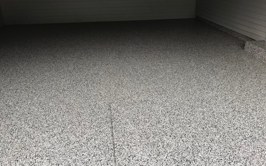 Damaged Garage Floor Repaired in Apple Valley