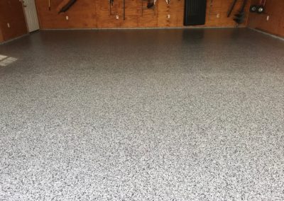 Resurfacing a Heavily Spalled Garage Floor in Elko