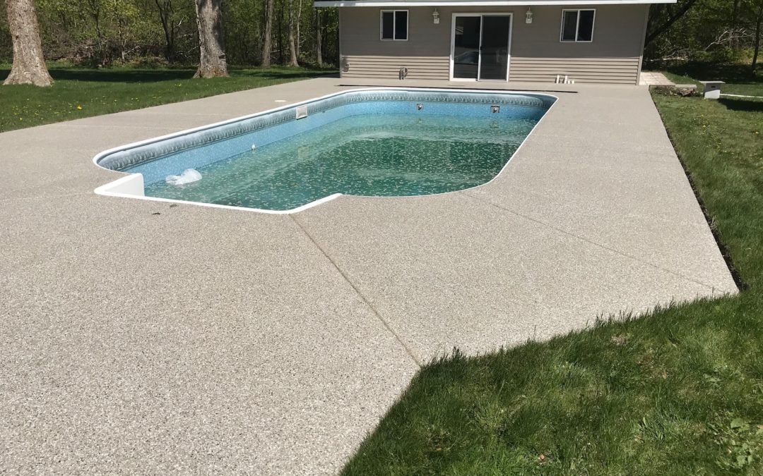 New Polyurea Pool Deck Coatings in Burnsville