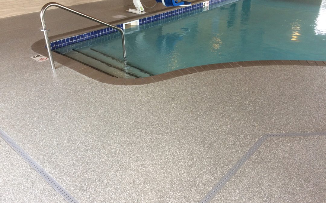Pool Deck Concrete Coating Installation Stillwater